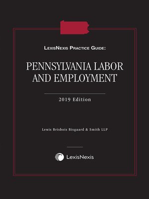 cover image of LexisNexis Practice Guide: Pennsylvania Labor and Employment